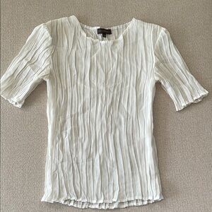 Adolfo Dominguez White Blouse